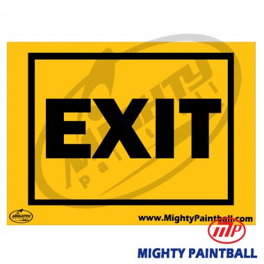 Safety Sign - EXIT 
