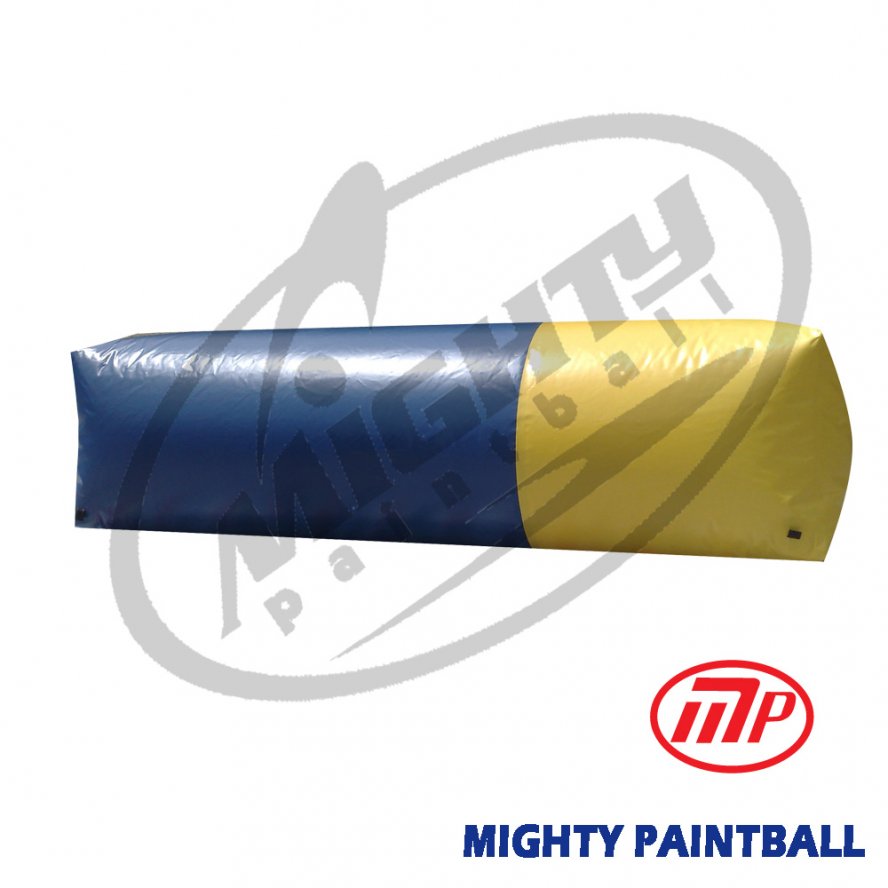 3 Oil Barrels stacked 616932481222 Mighty Paintball Air Bunker Inflatable Bunker 